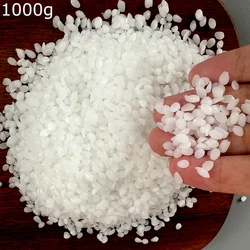 Pure White Beeswax Granules for DIY Scented Candle Crafting - Smokeless and Natural (1000G)