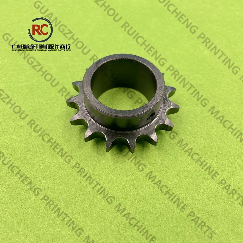 Roland 700 인쇄기 피더 영역용 1피스 스프로킷 체인 기어 15개 치아