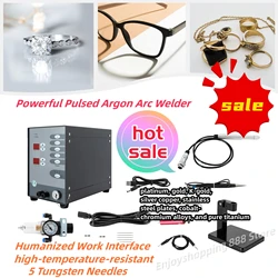 Automatic Spot Welding Machine Pulse Argon Arc Jewelry Welder Computer Numerical Control 110V/60HZ