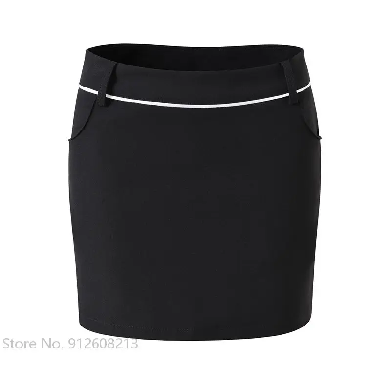 Golf Ladies Pencil Skirt Anti-empty Sports Skort Female Slim Casual Golf Skirt Skort Elastic Women Pantskirt Tennis XS-L