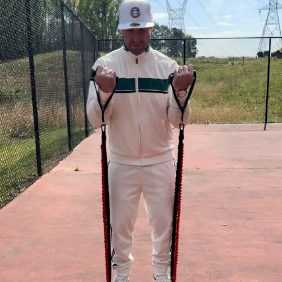 Resistance Band SuperSet Bands Made for Bodybuilding. Contains 2 of Each: 60lbs, 40lbs, and 15lbs