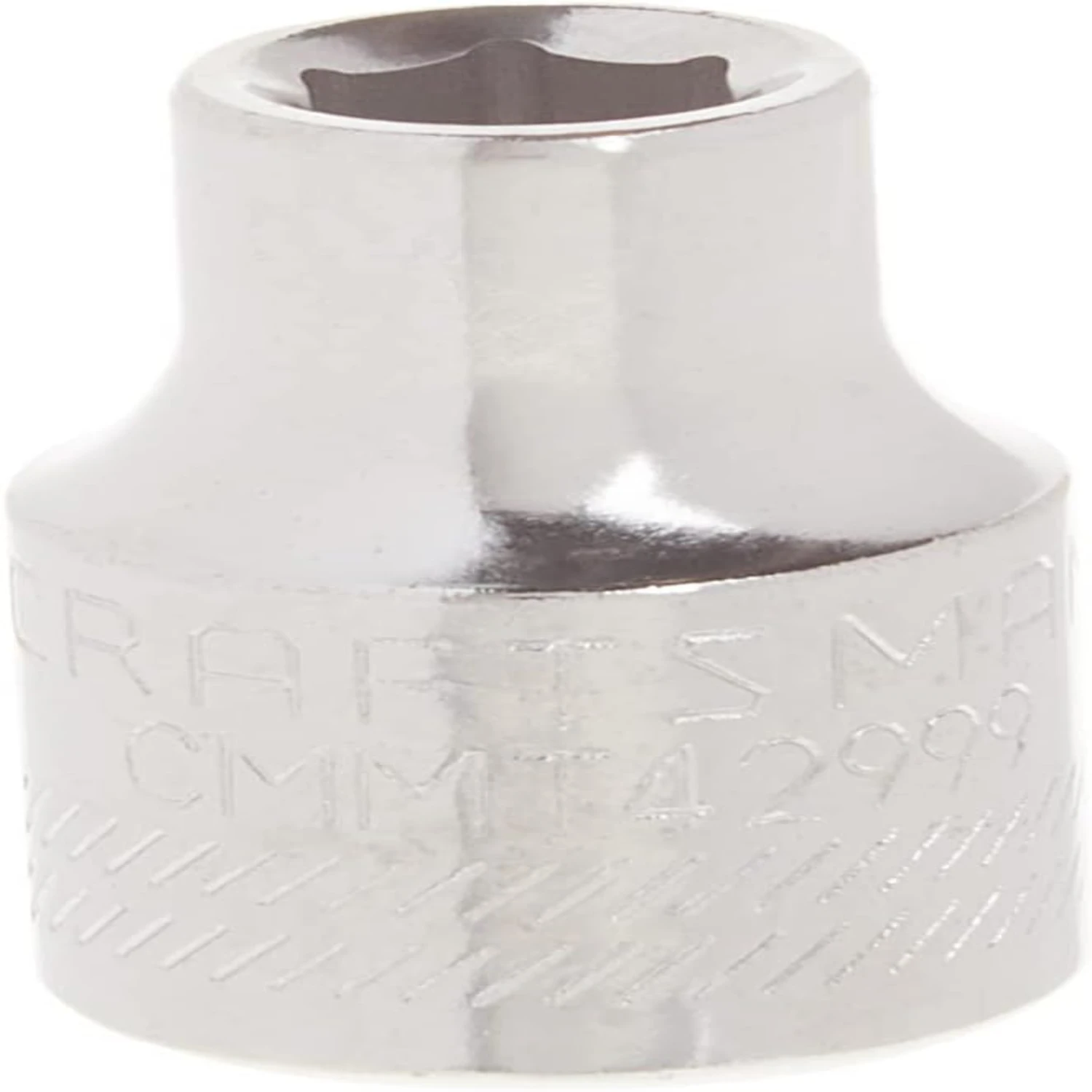 Durable and reliable shallow 6-point SAE 1/4-inch socket for 3/8-inch drive-Easy-to-use tool for tightening and loosening fast