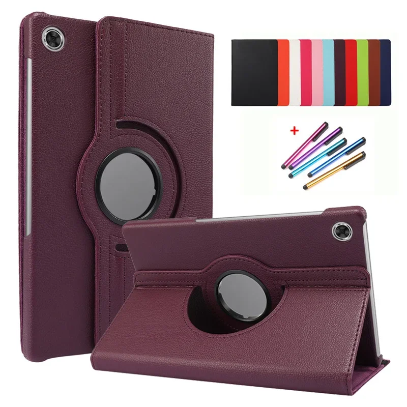 Capa de Couro pu para Samsung Galaxy Tab Estojo Giratório 360 Funda para a9 Plus 11 2023 a a9 Plus