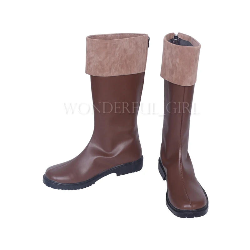 KonoSuba Kazuma Satou Cosplay Stiefel Anime Halloween Party Schuhe Zipper-up Boots 9 KonoSuba Kazuma Satou Cosplay Stiefel Anime Halloween Party Schuhe Zipper-up Boots 2