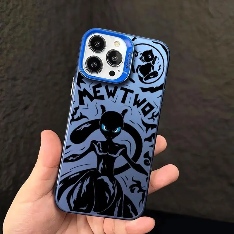 【SKINNYDIP】MEW MEWTWO SHOCK IPHONE CASE Mewtwo Pokemons Phone Case For Apple iPhone 15 16 Pro Max 14