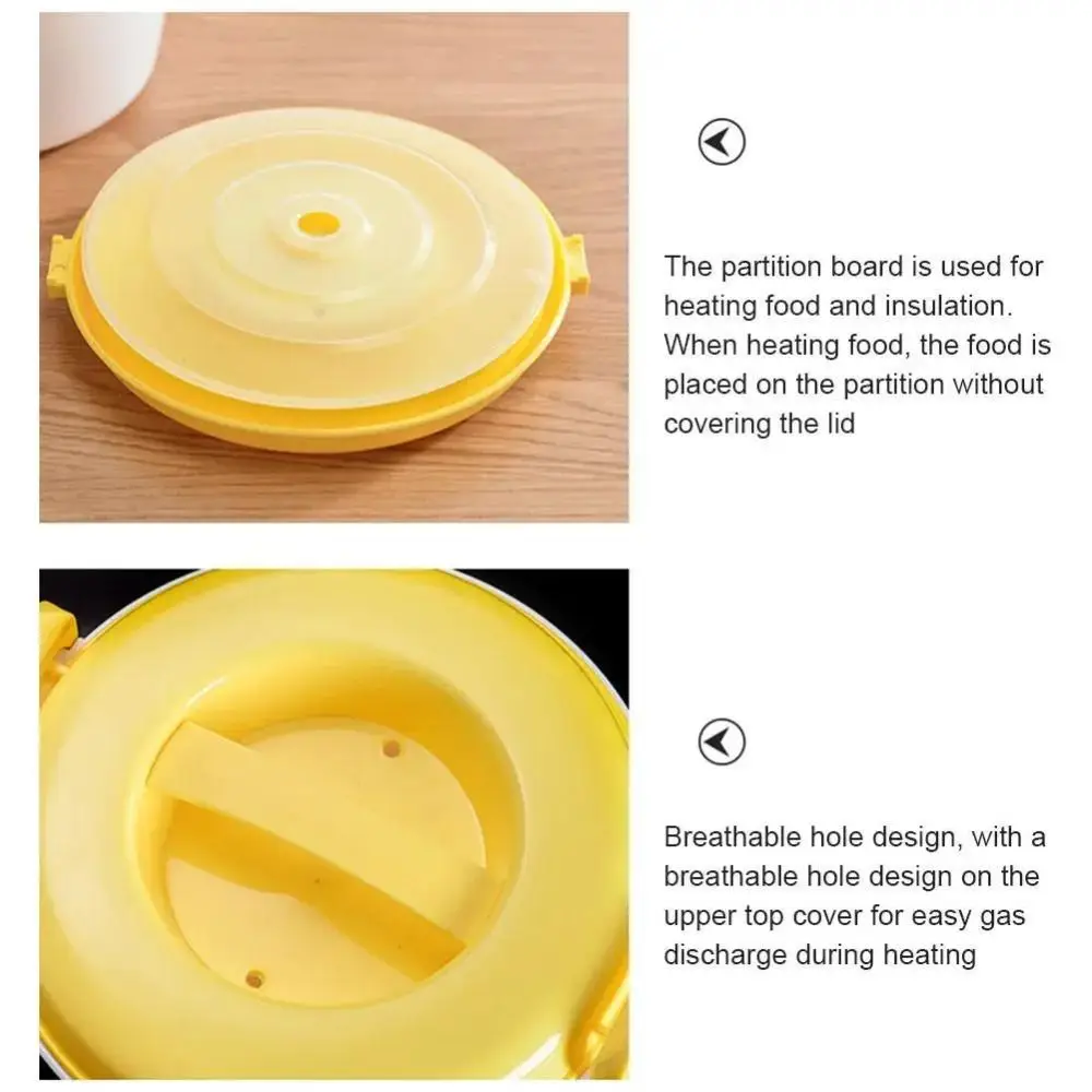 Description Picture 6 of itemMicrowave Rice Cooker Steamer Pot Pastamaker Oven Veggie Cookware Cooking Soup Pressure Pots Bowl Micro Vegetable Container