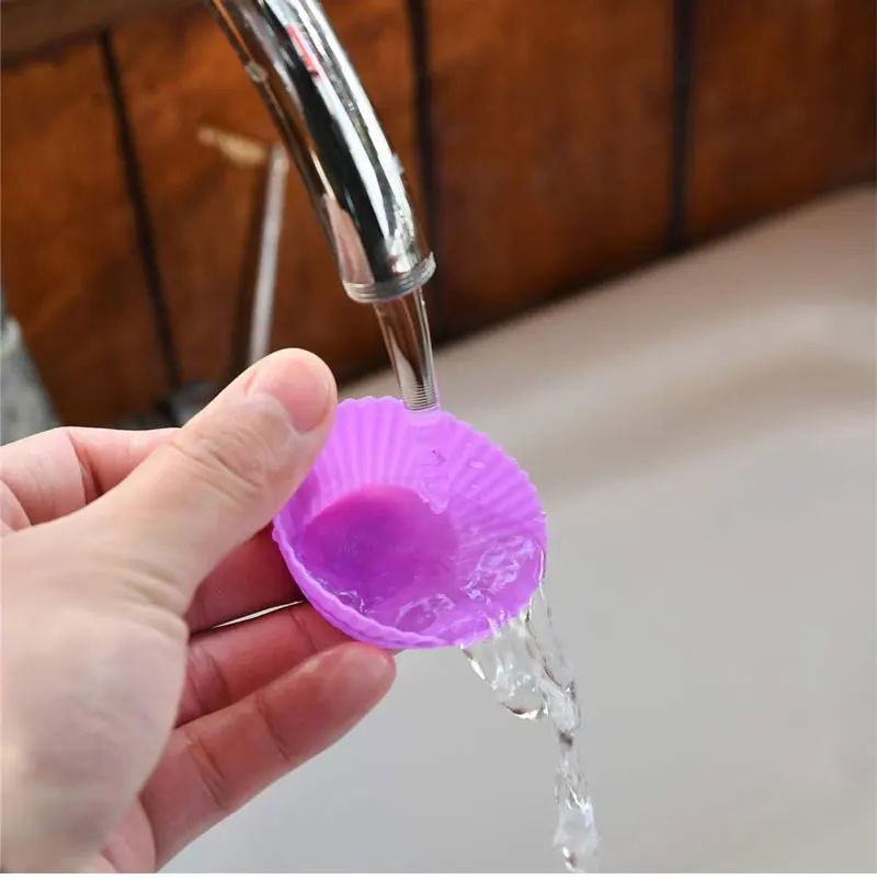 10/20/50Pcs Silicone Cupcake Baking Cups, Reusable Non-Stick Muffin Liners, Heat-Resist... - SKU SCBC1529 - UGI Packaging