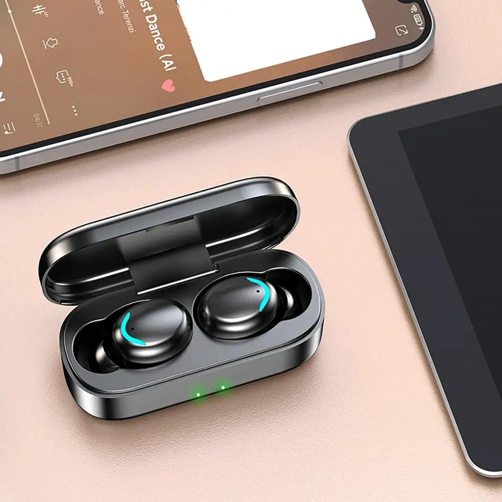 

1 Pair S9 Bluetooth-compatible Earphone Noise Reduction No Delay In-ear Touch Control Wireless Earbud for Music