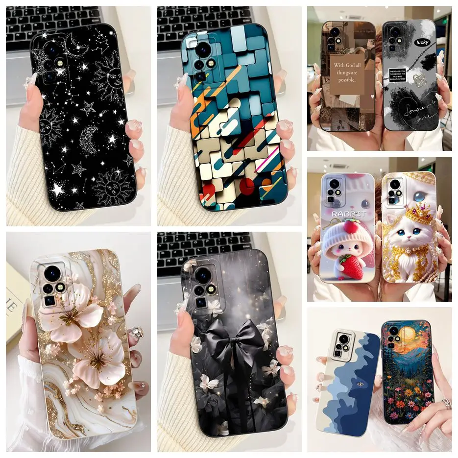 Vibrant Candy Painted Soft Silicone Phone Case