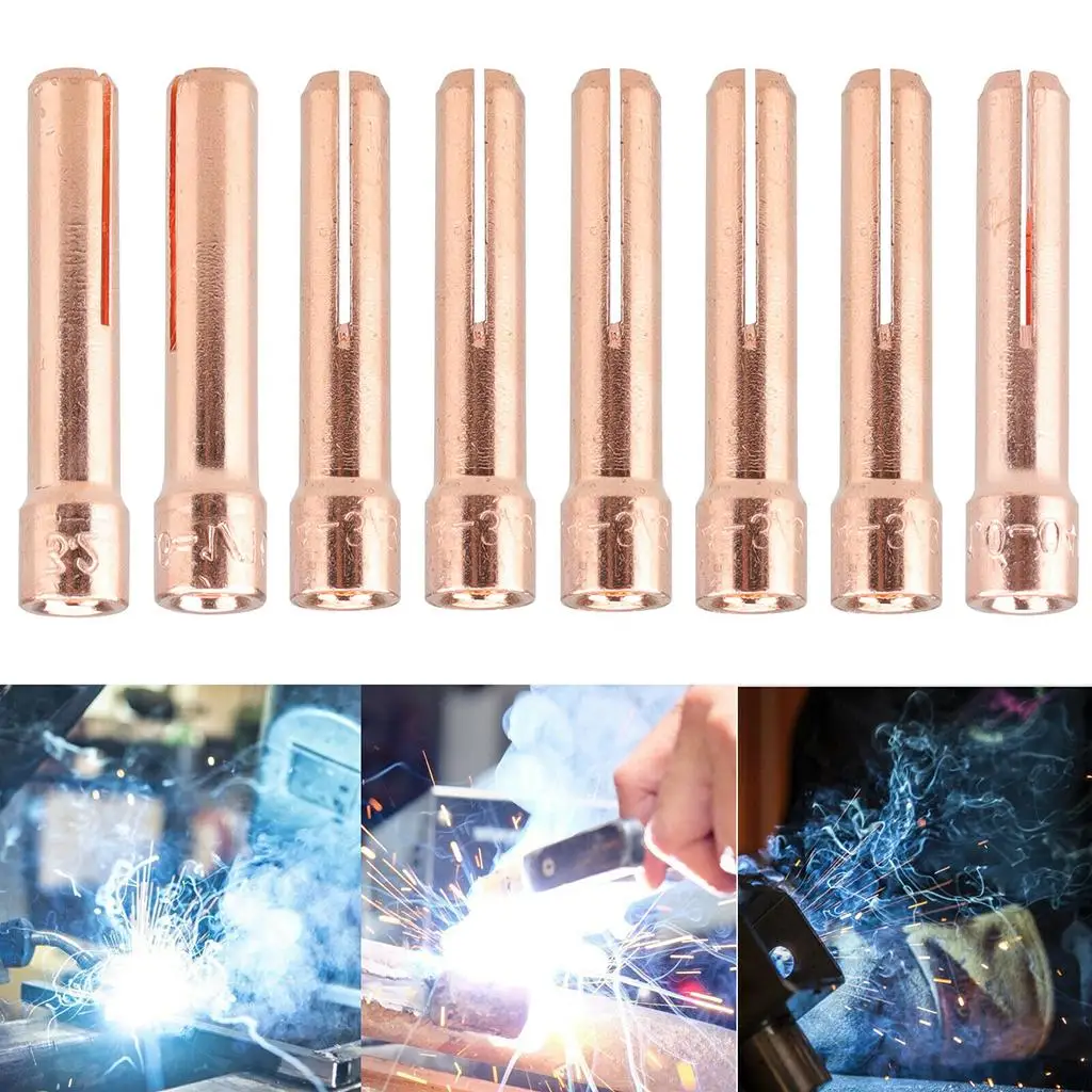 49pcs TIG Welding Stubby Gas Lens Consumables Accessory for WP17/18/26 3