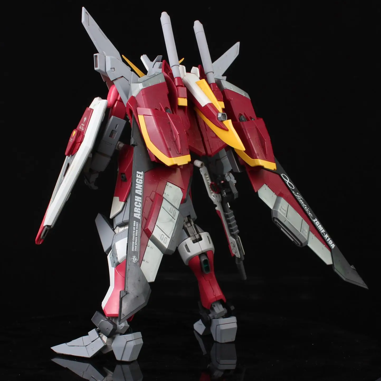 MG 1/100 Infinite ∞ Justice UC Century RECAST 수지 VP ver 디테일 드레스업 변환 키트 ZGMF-X19A 모바일 슈트 Seed Destiny