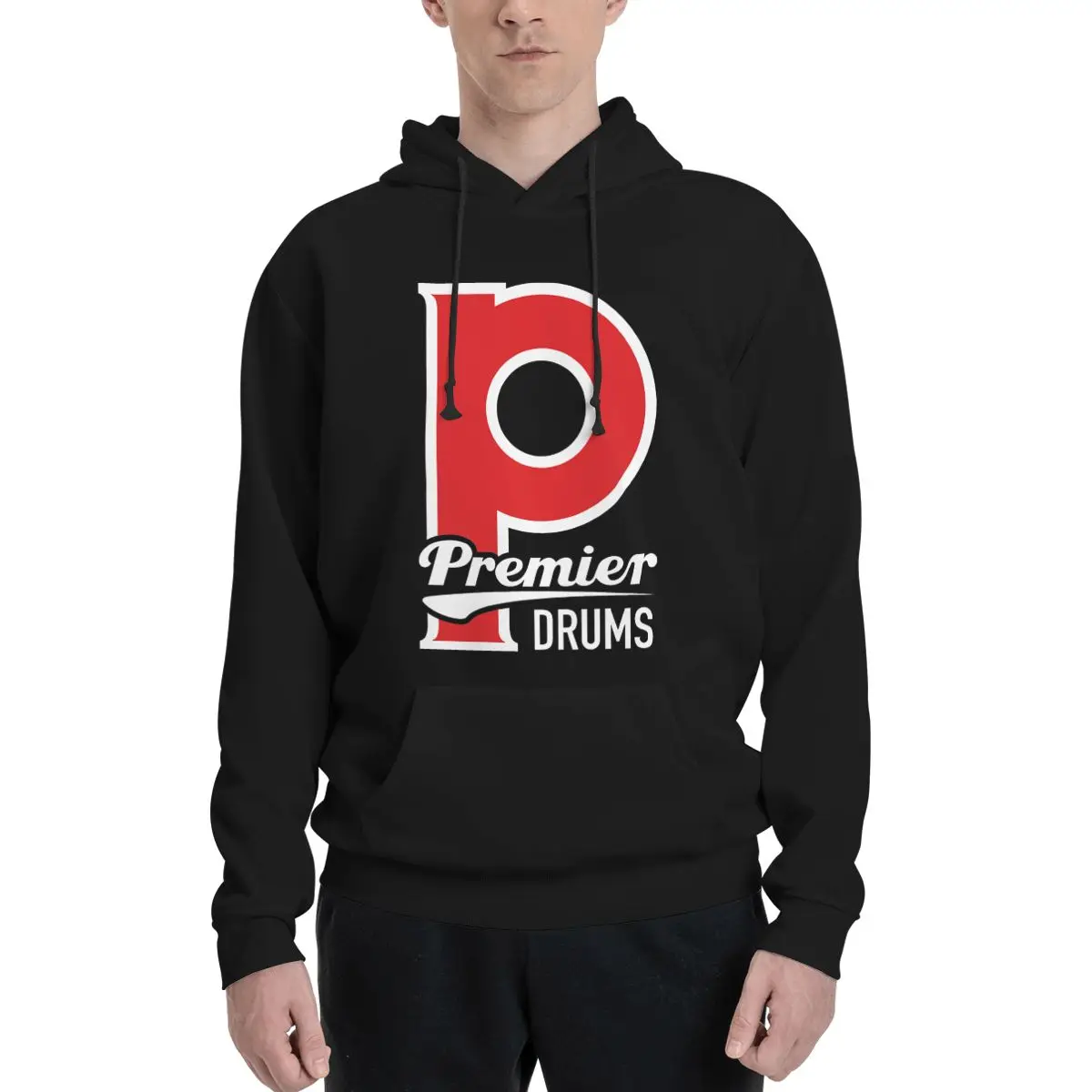 

Premier Drums P Badge Polyester Hoodie Men's sweatershirt Warm Dif Colors Sizes