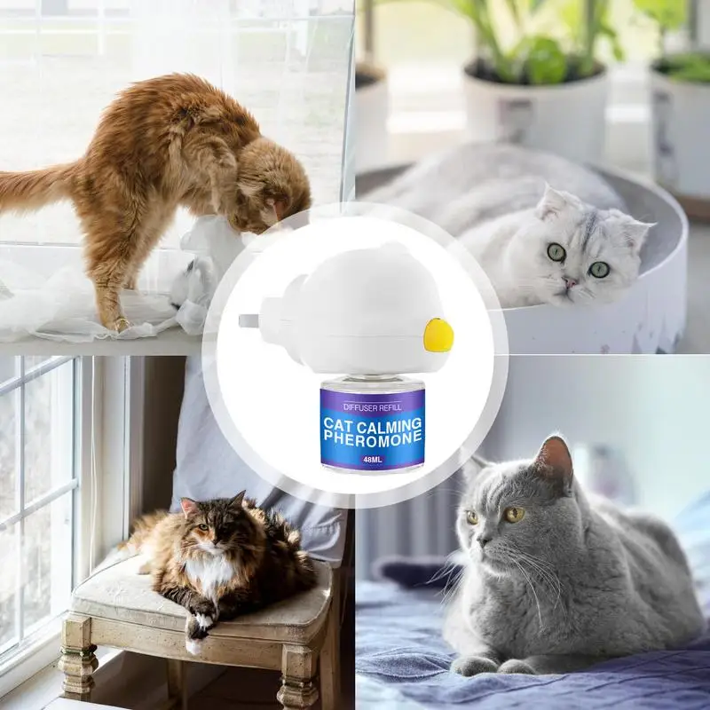 Calming Diffuser Comfort Natural Pheromone Diffuser Calming Pheromone Long Lasting For Cats, Dogs, Serenity
