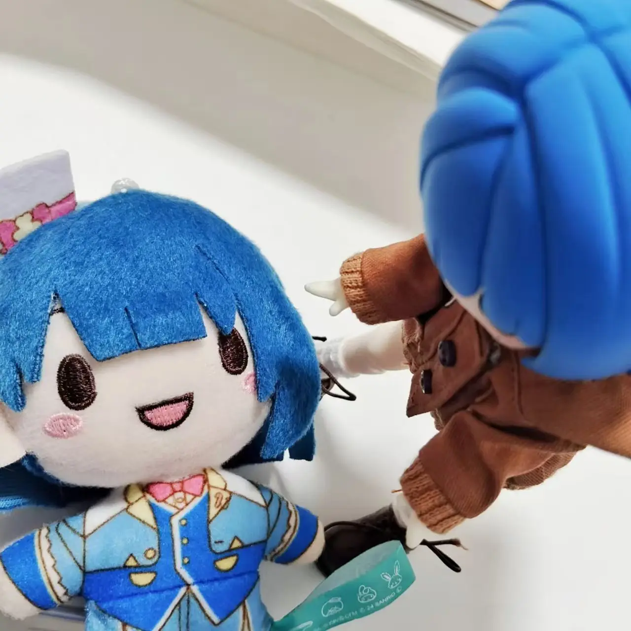 Project Sekai Kiritani Haruka Cosplay Anime Plush 10CM Stuffed Body Plushie Cartoon Pendant Knapsack Ornament Birthday Gifts