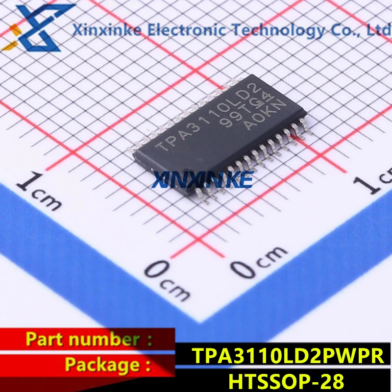 

TPA3110LD2PWPR TPA3110LD2 HTSSOP-28 Audio Power Amplifier Chip Brand New Original