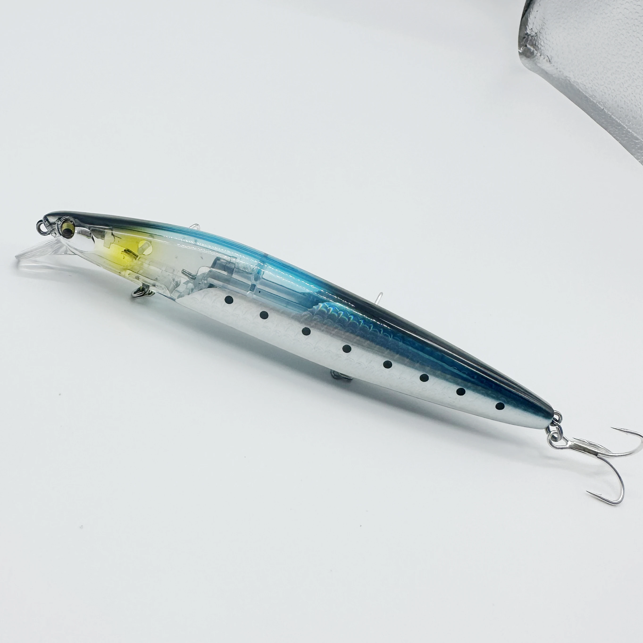 145mm/27g Floating Minnow Long Casting Hard Bait Flash Blade Wobbler  Fishing Lure Sea Bass Lure