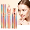 2 in 1 Electric Eyebrow Trimmer Makeup Painless Eye Brow Epilator Shaver Razors Portable Facial Hair Remover Lady depilator 1