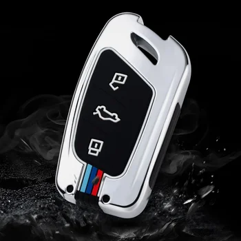 Custodia portachiavi intelligente in lega di zinco con copertura completa per Roewe I5 RX3 RX5 2017 2019 per MG ZS accessori per la protezione dello styling automatico 2 Custodia portachiavi intelligente in lega di zinco con copertura completa per Roewe I5 RX3 RX5 2017 2019 per MG ZS accessori per la protezione dello styling automatico - Custodia portachiavi intelligente in lega di zinco con copertura completa per Roewe I5 RX3 RX5