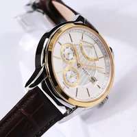 BERNY montres automatiques de luxe pour hommes mode élégante montre-bracelet mécanique saphir Date semaine haut de gamme montre habillée pour hommes 3
