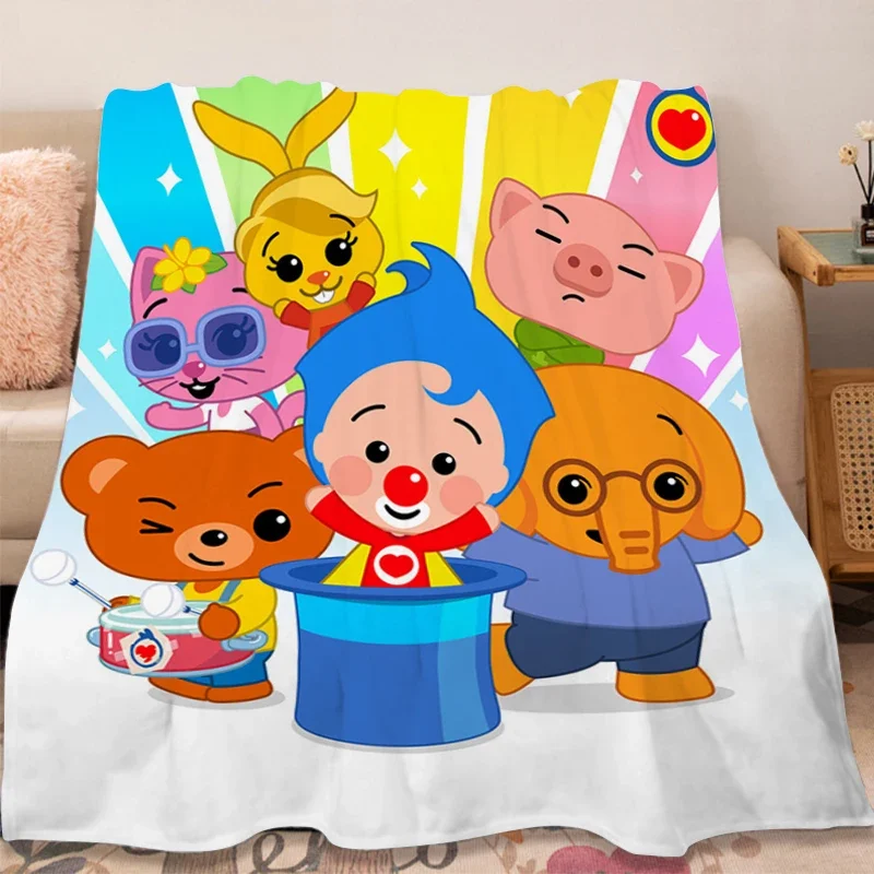 Warm Winter Blanket A-Plim Plims Decorative Sofa Blanket Microfiber Bedding Fluffy Soft Blankets Knee Bed Fleece Camping Blanket 4