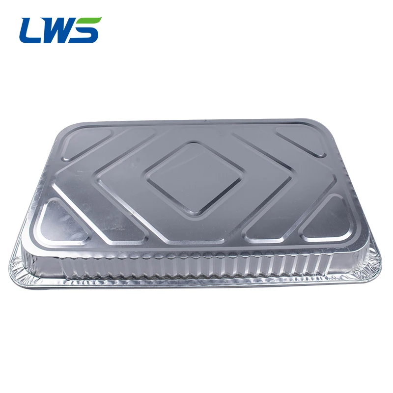 20PCS 5360Ml Disposable Aluminum Foil Pan Large Size Rectangular BBQ Pan  Restaurant Food Platter Food Container Turkey Pan - AliExpress