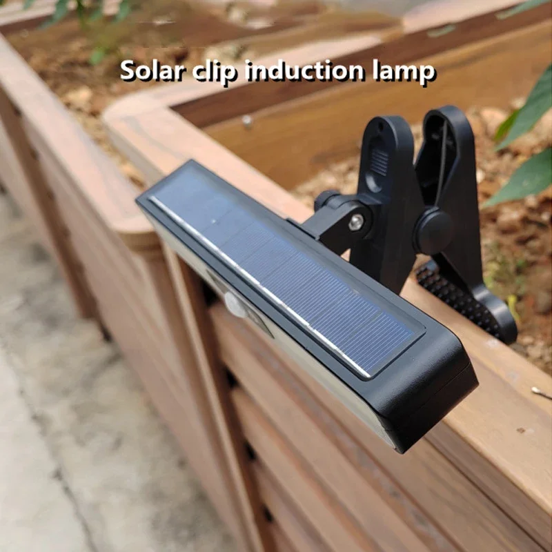 Solar Induction Light Outdoor Clip Style Adjustable LED High Brightness Headlight Bead Wall Mounted Garden Porch Wall Light hot selling outdoor running led headlight outdoor camping led waterproof headlamp