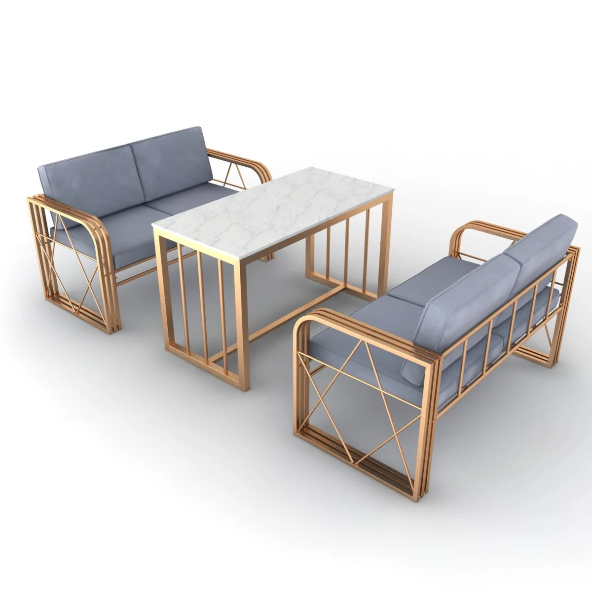 Рисунок 5 - Современный простой диван для ресторана