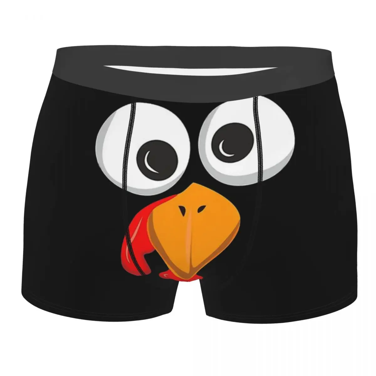 Turkey Face Crazy Eyes Funny Eyes Design Underpants Cotton Panties Male  Underwear Sexy Shorts Boxer Briefs - AliExpress