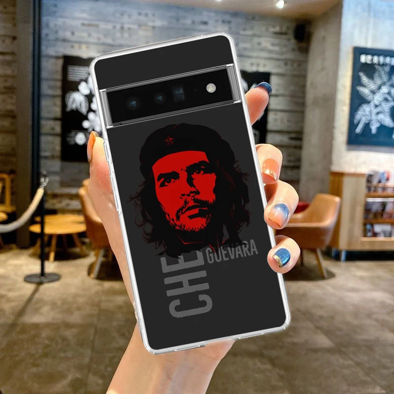 Revolutionary Che Guevara Transparent TPU Phone Case