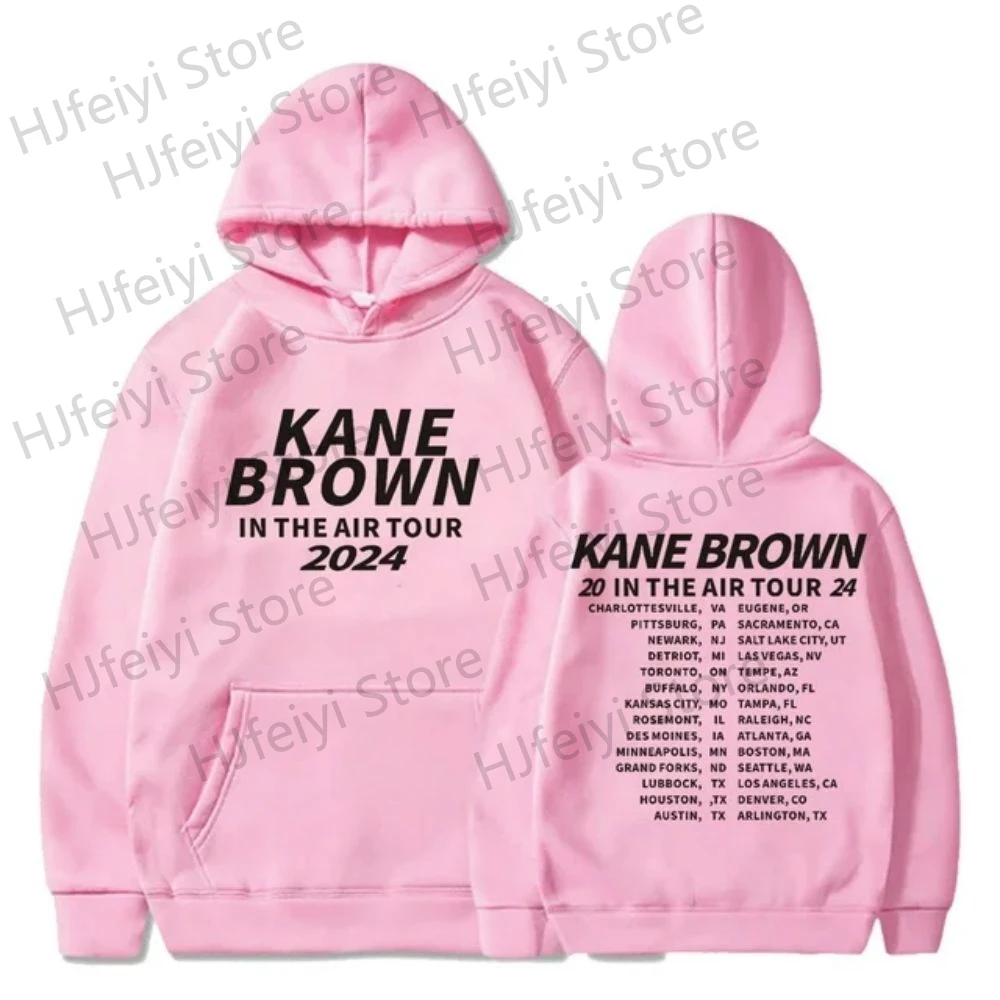 thumbnail image 1 of Sudadera con capucha Kane Brown In The Air Tour 2024 Merch Winter para hombre/mujer Sudadera unisex de manga larga Sudadera tipo pulóver, 1 of 5