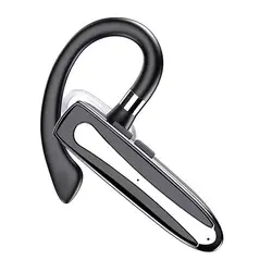 Premium Wireless Business Headphone - Single Ear, Dual Microphone, Bluetooth V5.1, Noise-Canceling Headset (No charging box)