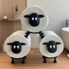 Cute Sheep Roll Paper Rack Bathroom Table Decoration Paper Towel Decorations Sheep Toilet Paper Roll Rack Household Goods 1