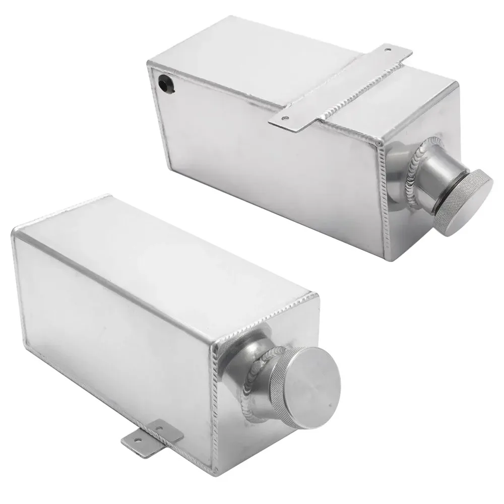 Universal 1.75L Polished Alloy Water Tank Washer Bottle Water Injection Practical And Durable