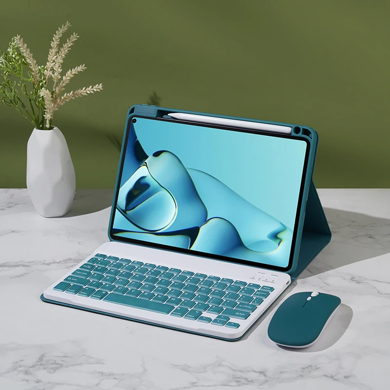 Egyal Per Xiaomi Pad 5 Pro Pencil Case Funda Magic Keyboard Wireless Mouse Pad Tablet Per Mi Pad 5 11 Pollici 2021 Cover Per Tastiera