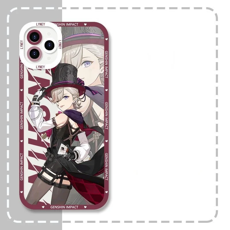 Genshin Impact Themed Protective Phone Case