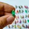 100Pcs Miniature Full Seated People Model Scale 1:100-1:200 Sitting Figure HO Train Railway Scene Layout Materials Diorama Kits 3