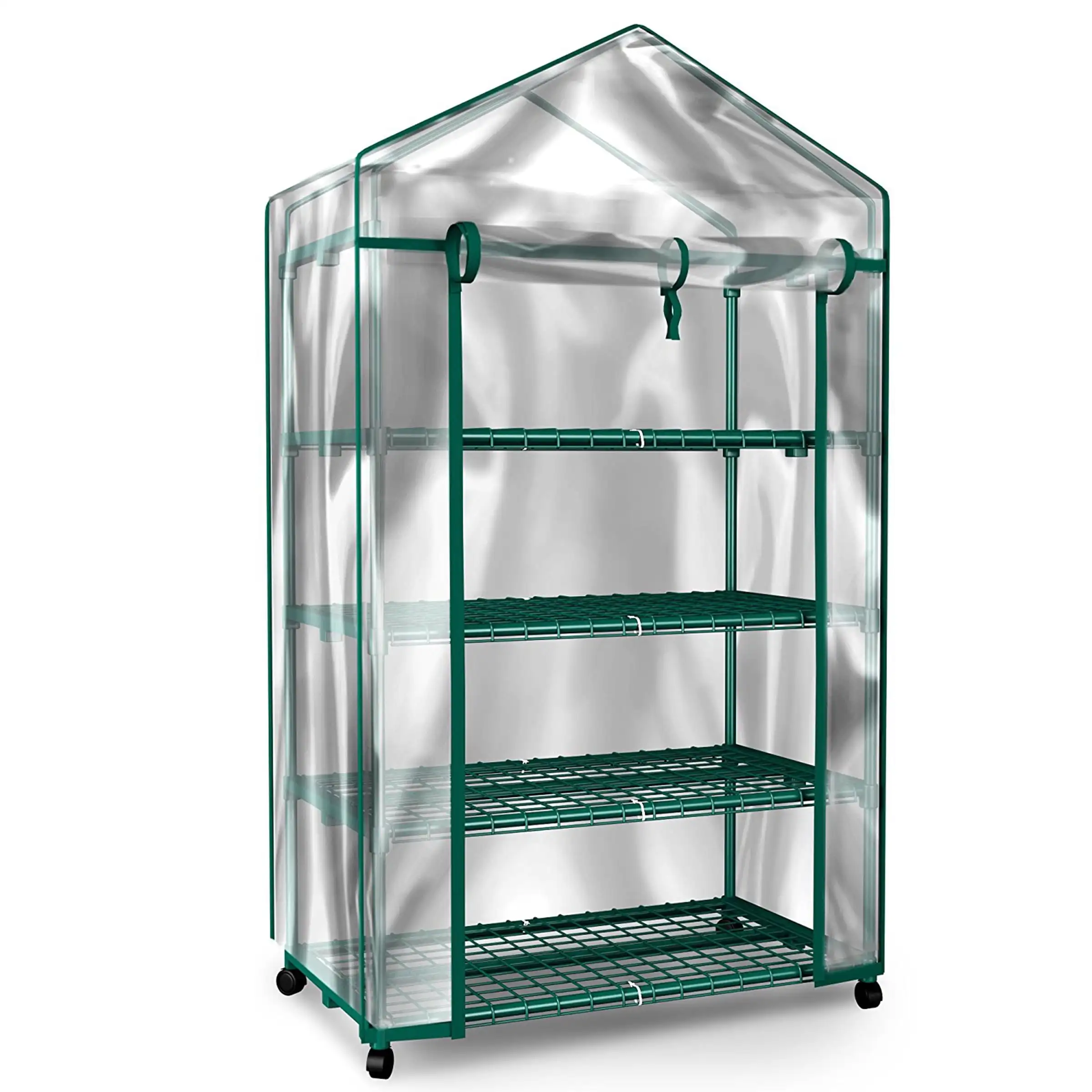 

Home-Complete - 4-Tier - Mini Indoor Outdoor Portable Greenhouse