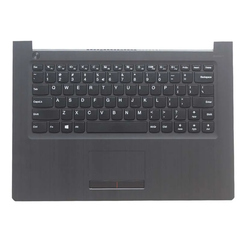 Teclado dos Eua com Suporte para Palmas Tampa Superior Touchpad Case Base Inferior Lenovo Ideapad 31014 310-14isk Novo - Imagem 2