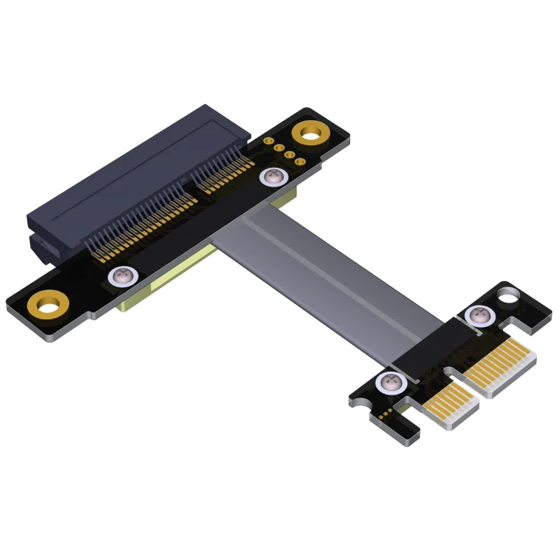 Adaptador de Extensão Pci-e x4 x1 Pcie 1x a 4x R12sf 5cm50cm - Imagem 2