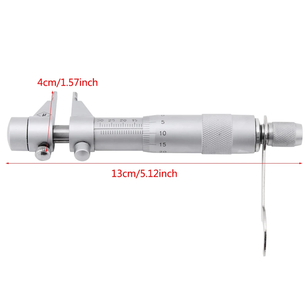 내부 마이크로미터 홀 보어 내부 직경 게이지 5?30mm 범위 0.01mm 정확도