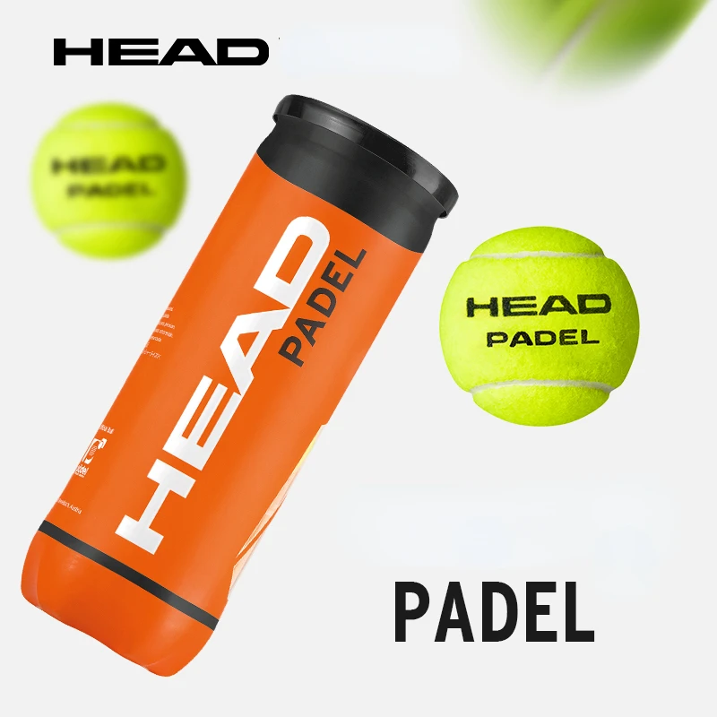 Original HEAD Padel Tennis Balls Tennis Match Training Ball 3B HEAD PADEL Rackets Balls Tenis Padel
