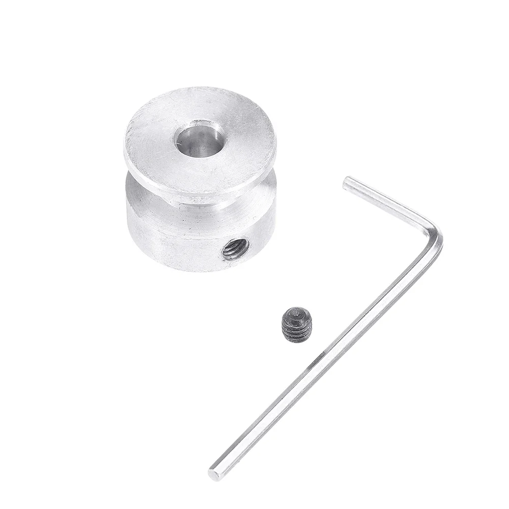 Fixed Pulley 4/5/6/8/10mm Aluminum Alloy Single Groove Pulley Wheel for 6mm Belt