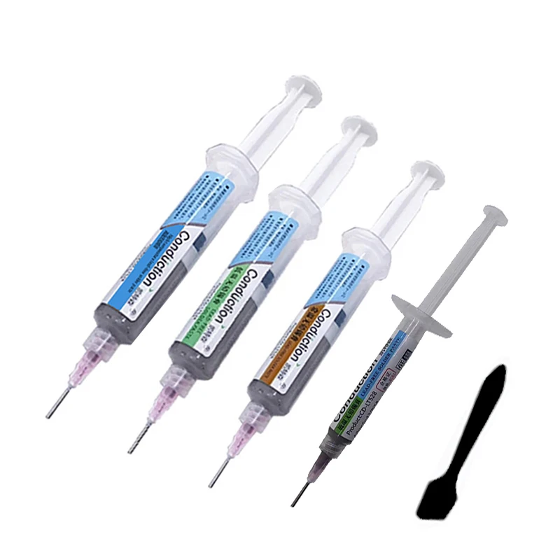 138/183℃ Solder Paste Syringe Flux for Soldering SMD BGA IC PCB Needle Tube