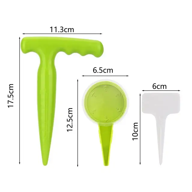 Vetőgép-Szóró 1 Készlet Vetés Adagoló 5 Fogaskerék Állítható Rugalmas, Csúszásgátló Munkavégzés Nagy Hatékonyságú Kerti Eszközök - Image 6