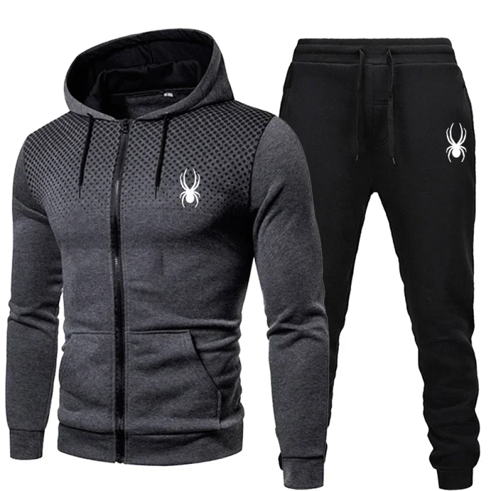 Men Hooded Jogging Set 2