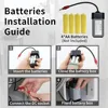 Tankless Smart Toilet Touchless Auto Flush 1.28-GPF Battery-Operated One-Piece HET Intelligent Toilet for Bathroom 5