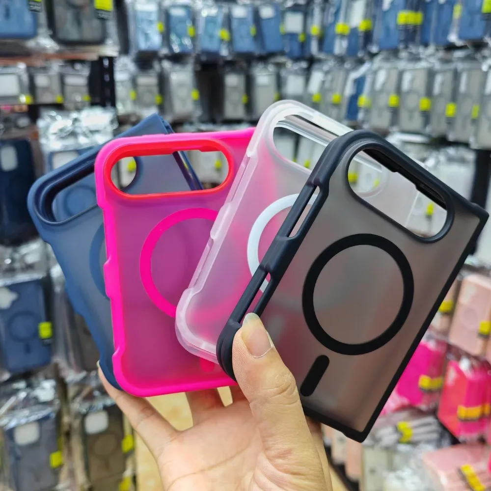 Translucent Magnetic Hard Back Case with Matte Finish