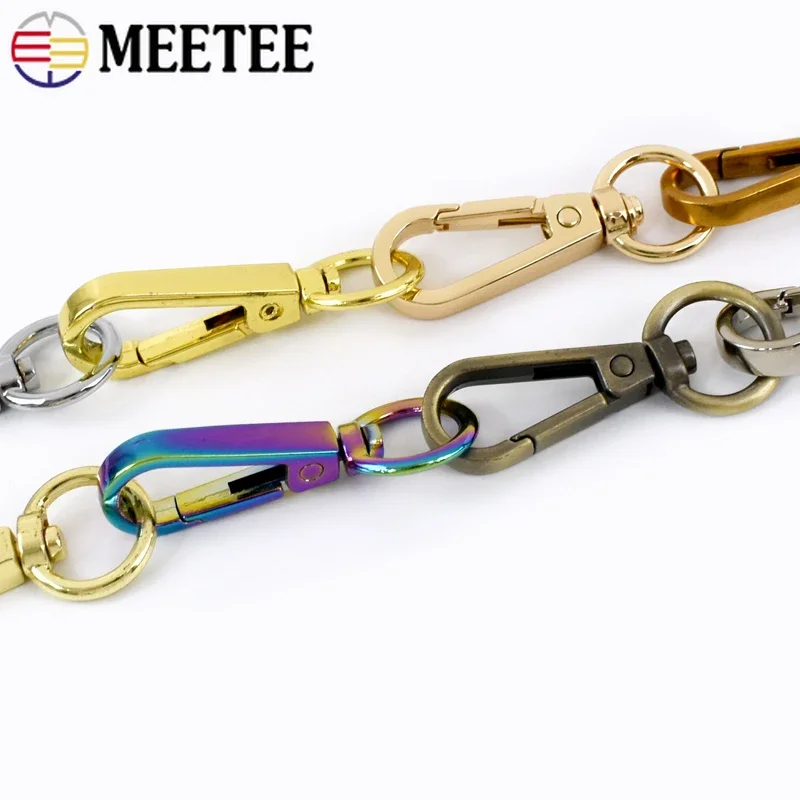 Multi-Pack Metal Swivel Lobster Snap Hooks