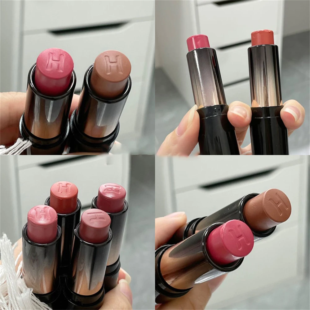 Rotbrauner Lippenstift Wasserfest Feuchtigkeitsspendend Glänzend_voghion.com