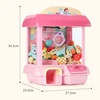 Claw Machine Arcade Toy , Rechargable Dispenser Toys Mini Vending Machine for Kids - Perfect Christmas & Birthday Big Gifts for 3